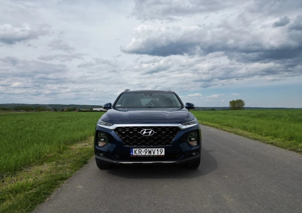 Hyundai Santa Fe cena 124900 przebieg: 174000, rok produkcji 2018 z Kraków małe 742